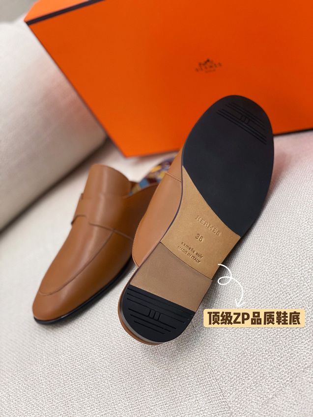 Hermes original calfskin mule HS0101