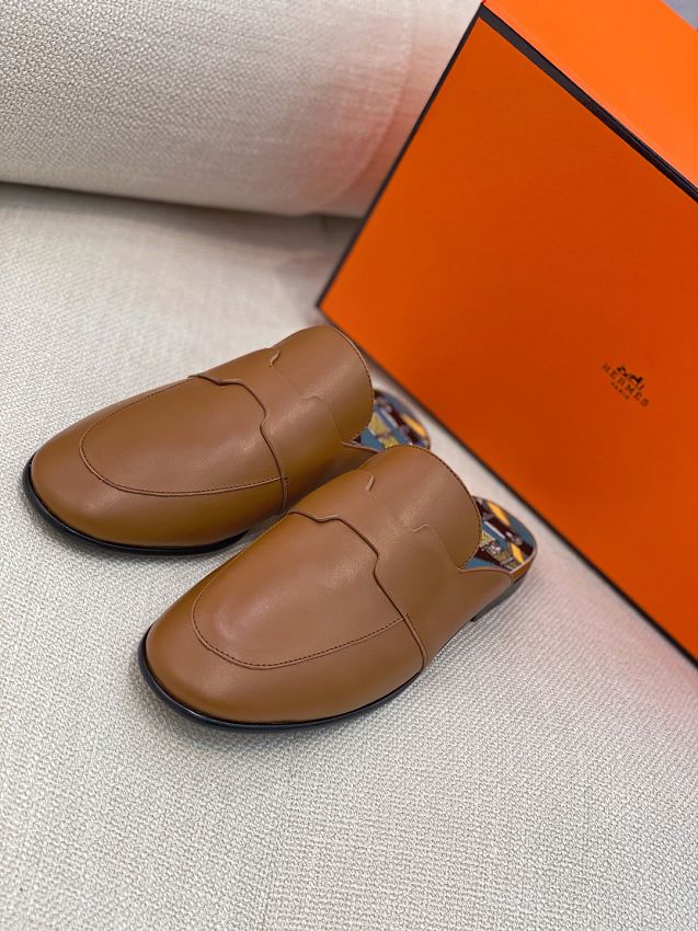 Hermes original calfskin mule HS0101