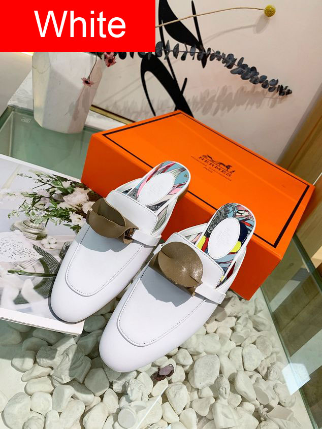 Hermes original calfskin mule HS0106