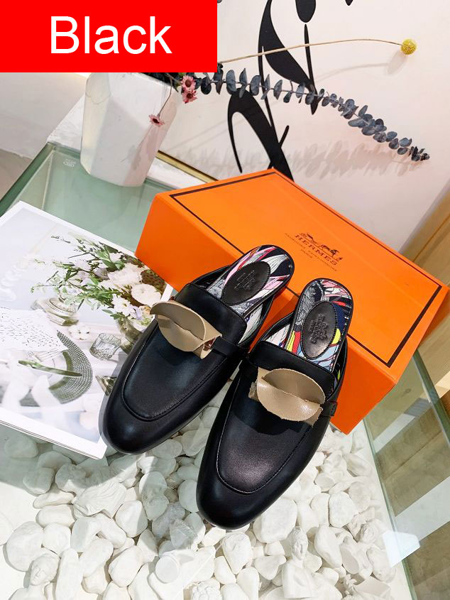 Hermes original calfskin mule HS0106