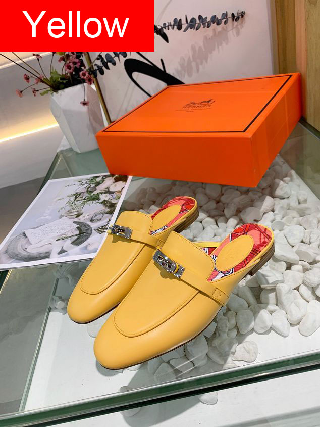 Hermes original calfskin mule HS0106