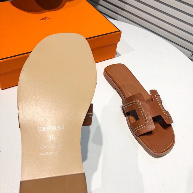 Hermes original calfskin sandal HS0043