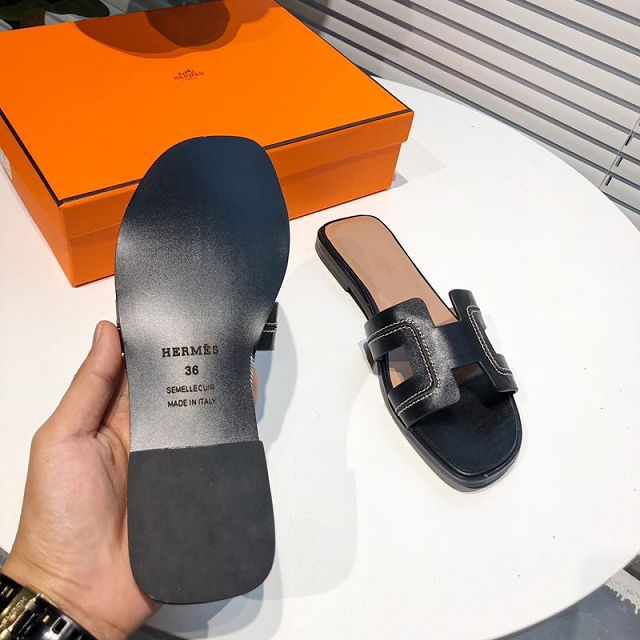 Hermes original calfskin sandal HS0043