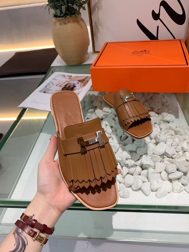 Hermes original calfskin sandal HS0050