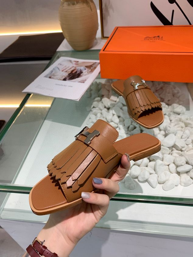 Hermes original calfskin sandal HS0050