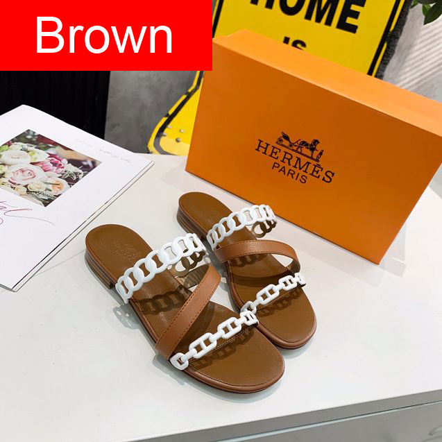 Hermes original calfskin sandal HS0056