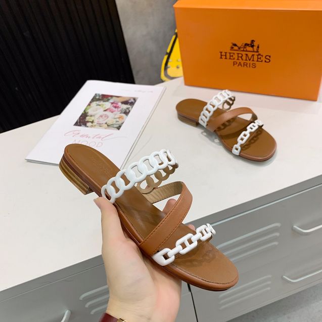 Hermes original calfskin sandal HS0056