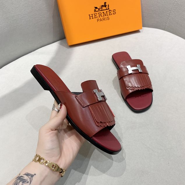 Hermes original calfskin sandal HS0062