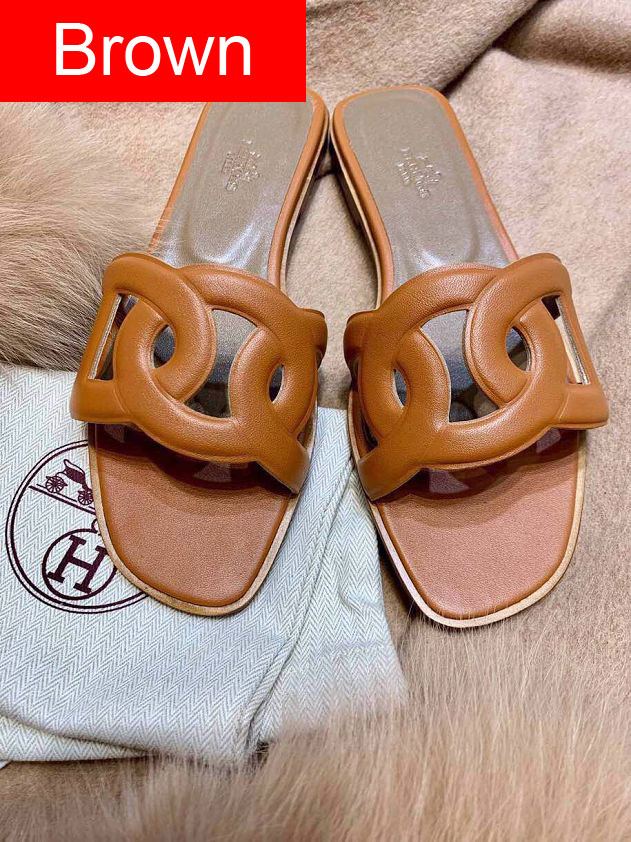 Hermes original calfskin sandal HS0115