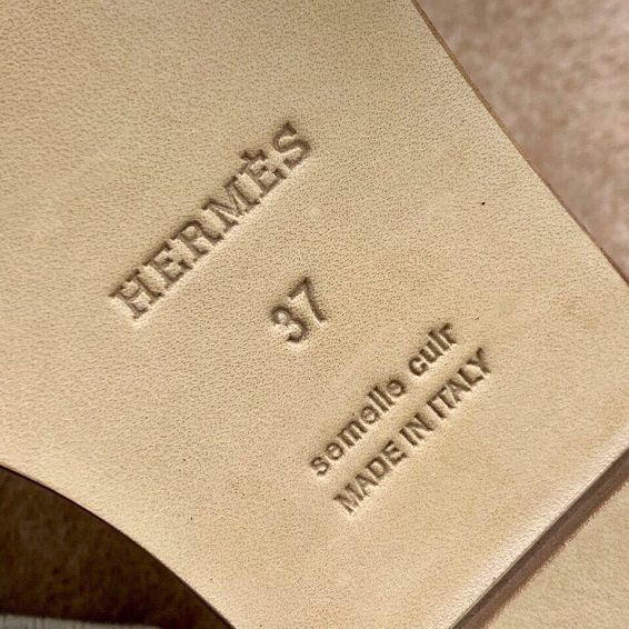 Hermes original calfskin sandal HS0115