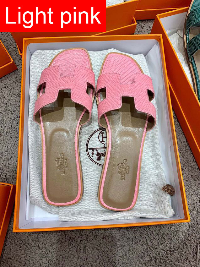 Hermes original epsom leather sandal HS0122