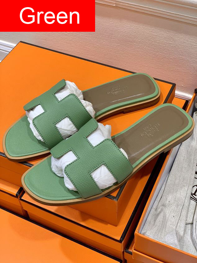 Hermes original epsom leather sandal HS0122-4