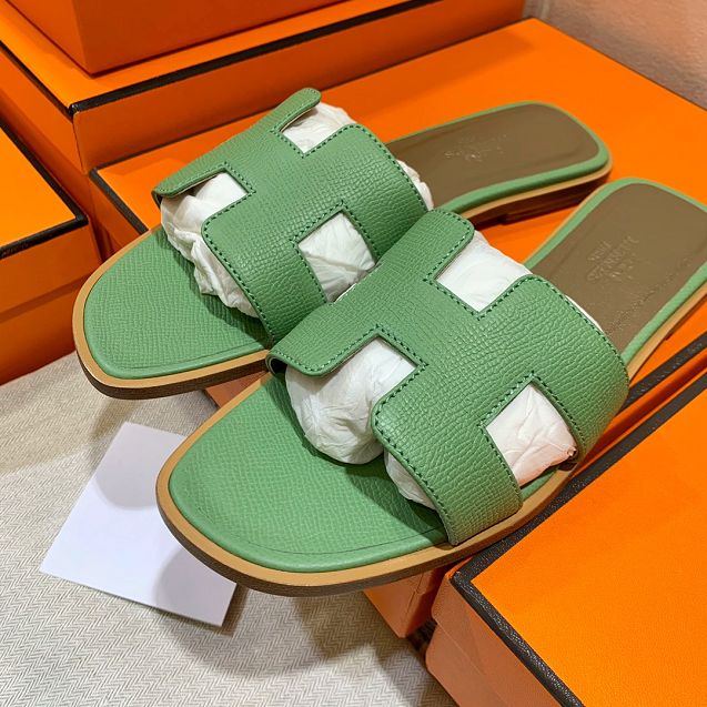 Hermes original epsom leather sandal HS0122-4