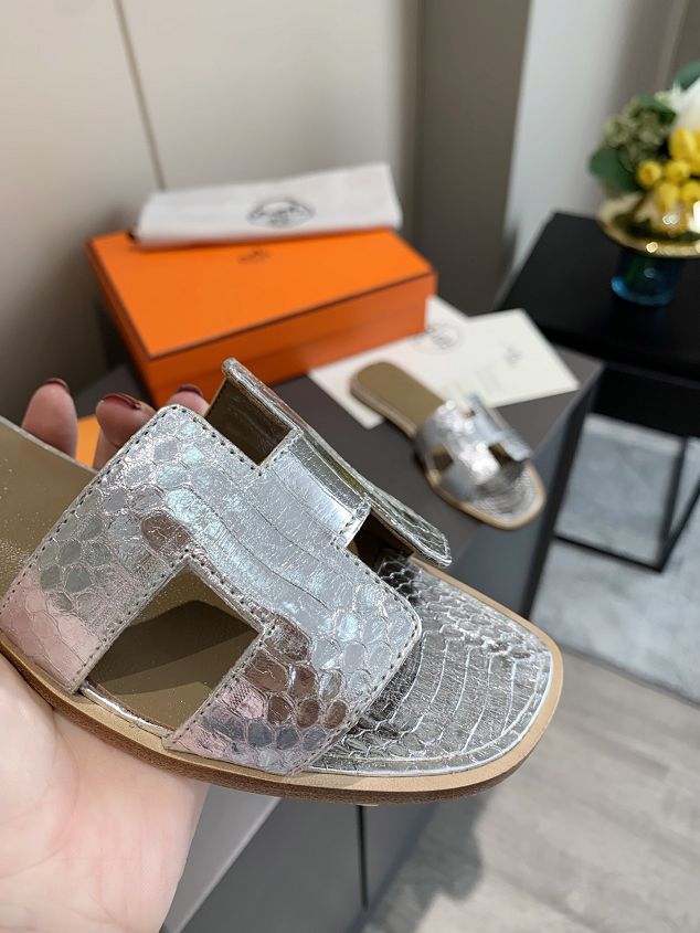 Hermes original snakeskin sandal HS0063