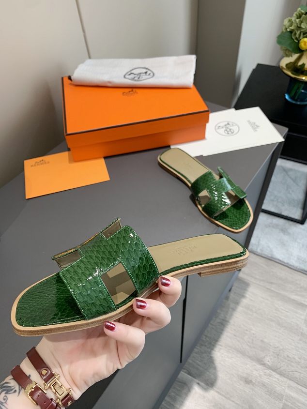 Hermes original snakeskin sandal HS0063