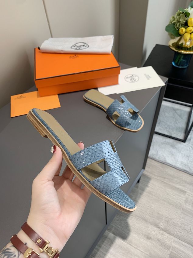 Hermes original snakeskin sandal HS0063