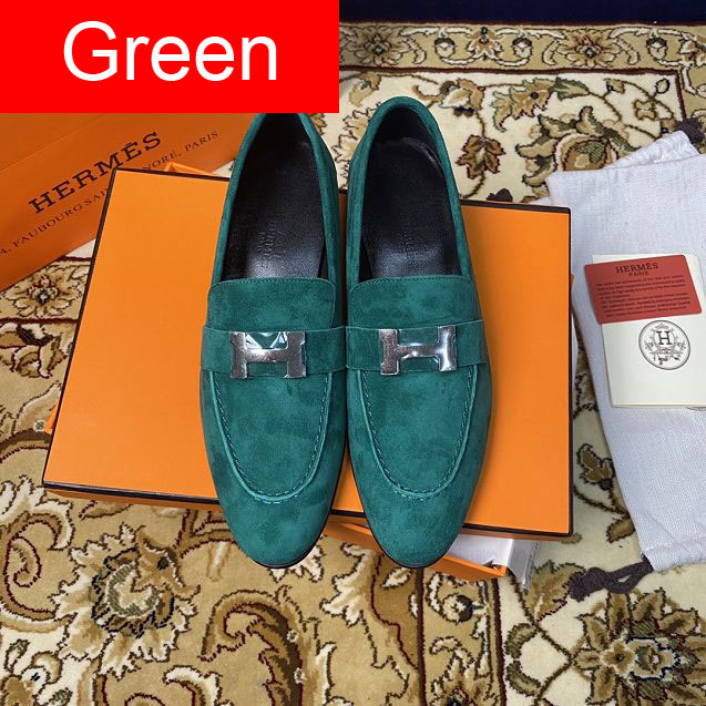 Hermes original suede loafer HS0029