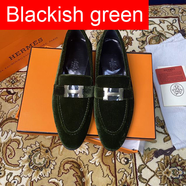 Hermes original suede loafer HS0029