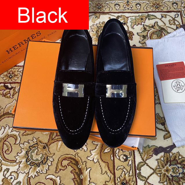 Hermes original suede loafer HS0029