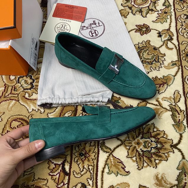 Hermes original suede loafer HS0029