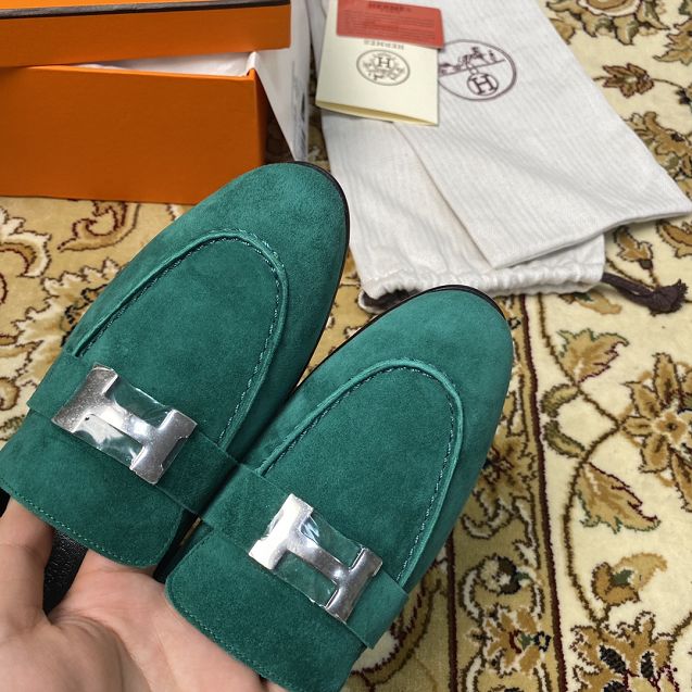 Hermes original suede loafer HS0029