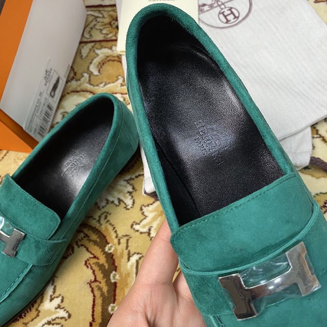 Hermes original suede loafer HS0029