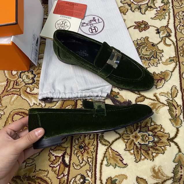 Hermes original suede loafer HS0029