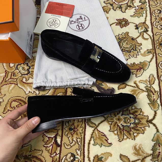 Hermes original suede loafer HS0029