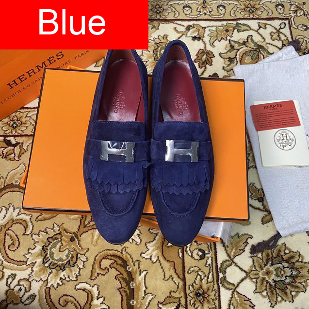 Hermes original suede loafer HS0030