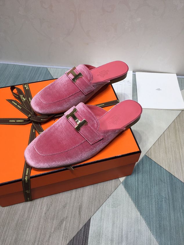 Hermes original velvet mule HS0102	