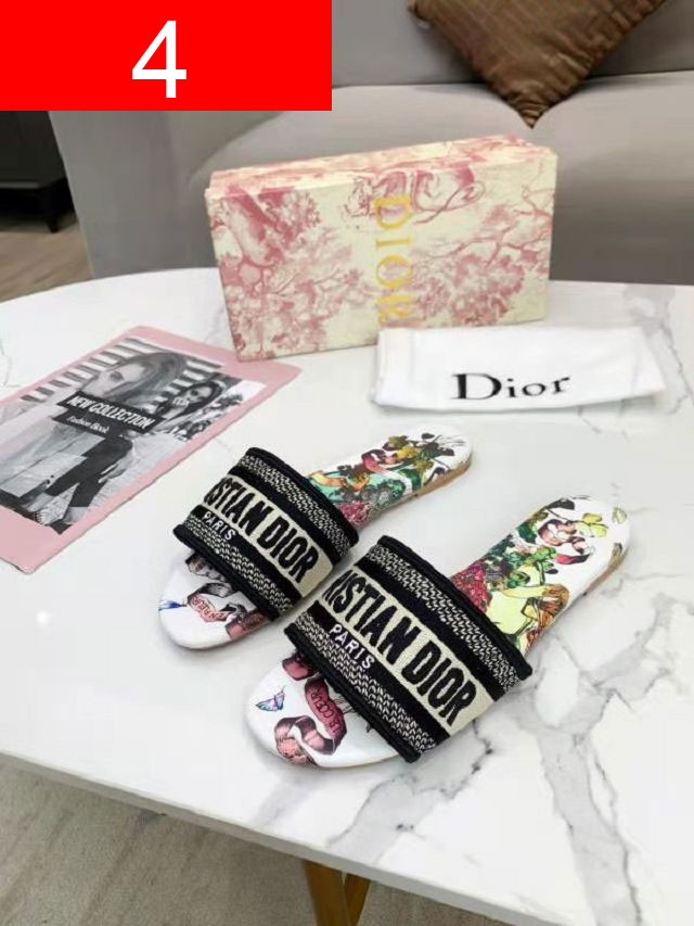 Dior original cotton slide DS0006