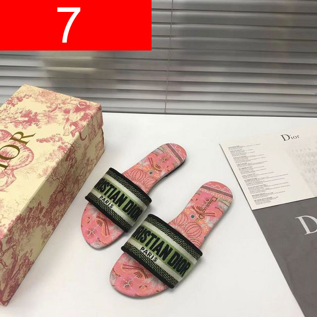 Dior original cotton slide DS0006