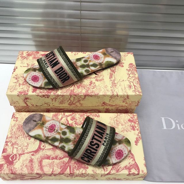 Dior original cotton slide DS0007