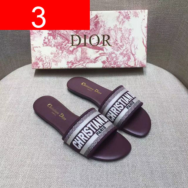 Dior original cotton slide DS0008