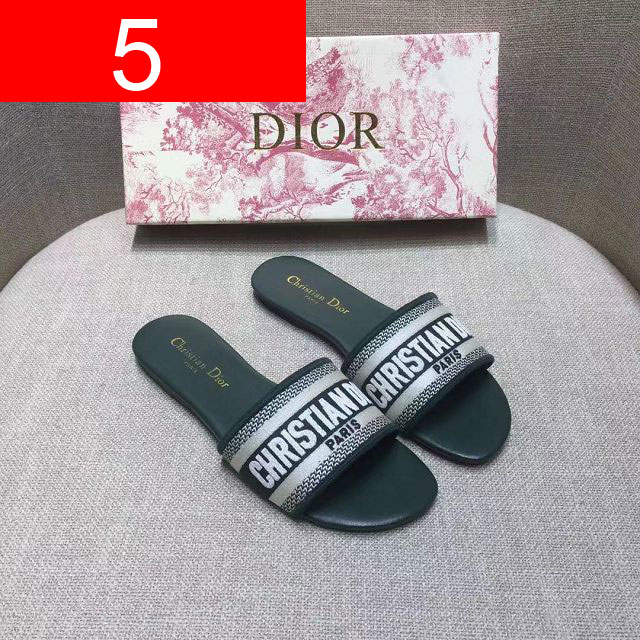 Dior original cotton slide DS0008