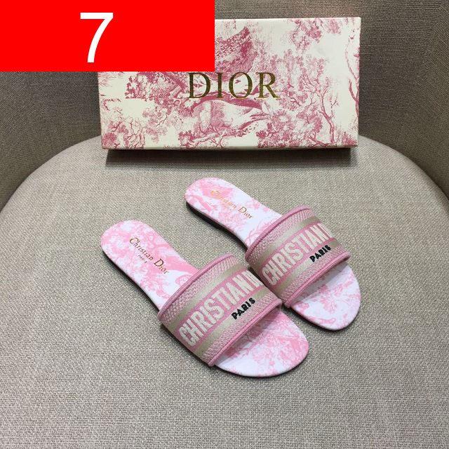 Dior original cotton slide DS0008