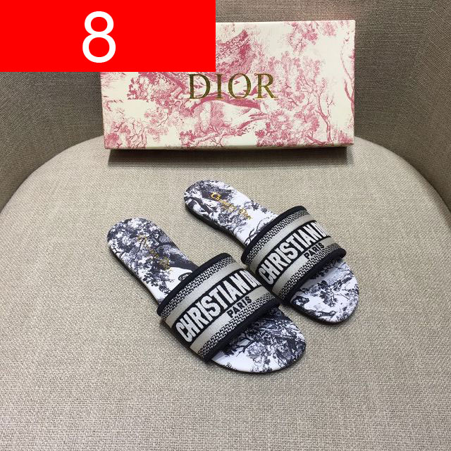 Dior original cotton slide DS0008