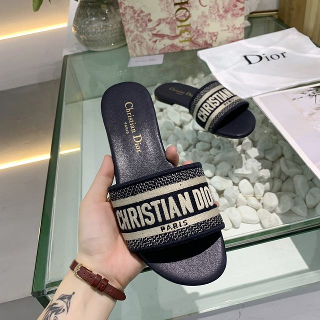 Dior original cotton slide DS0008