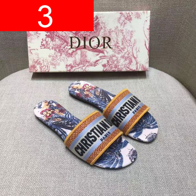 Dior original cotton slide DS0009