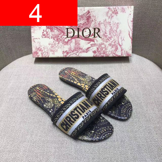 Dior original cotton slide DS0010