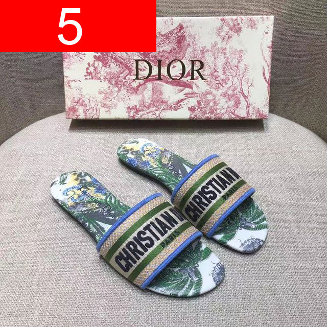 Dior original cotton slide DS0010