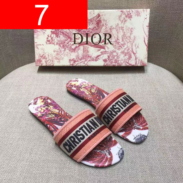 Dior original cotton slide DS0010