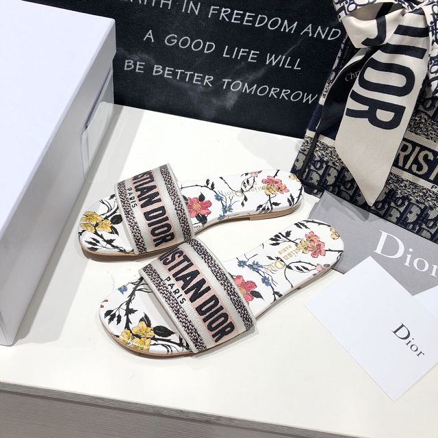 Dior original cotton slide DS0011