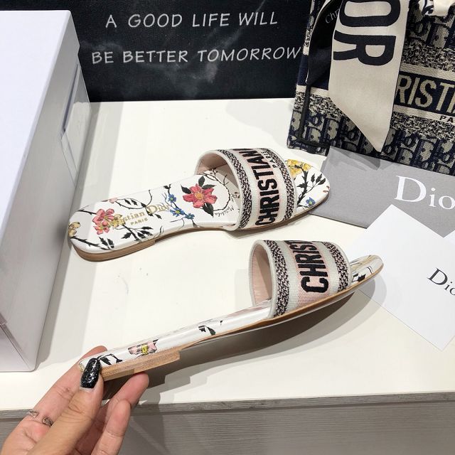 Dior original cotton slide DS0011