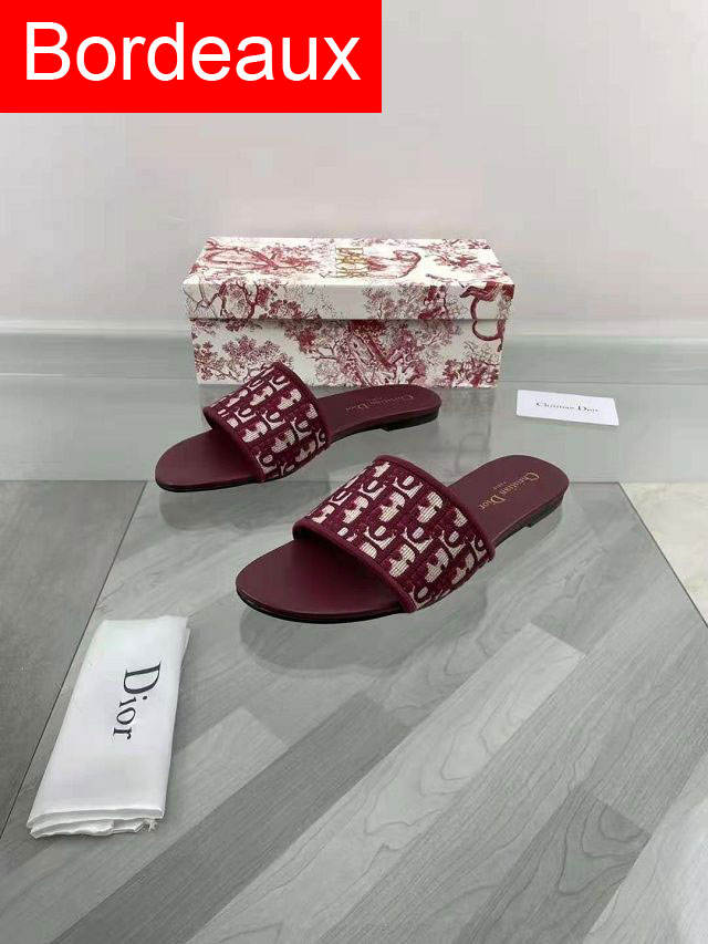 Dior original cotton slide DS0016