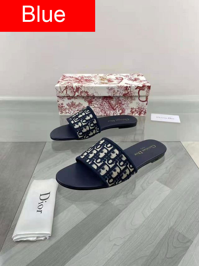 Dior original cotton slide DS0016