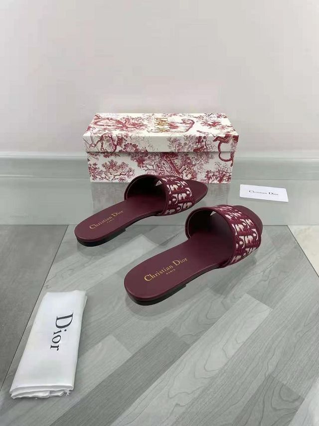 Dior original cotton slide DS0016