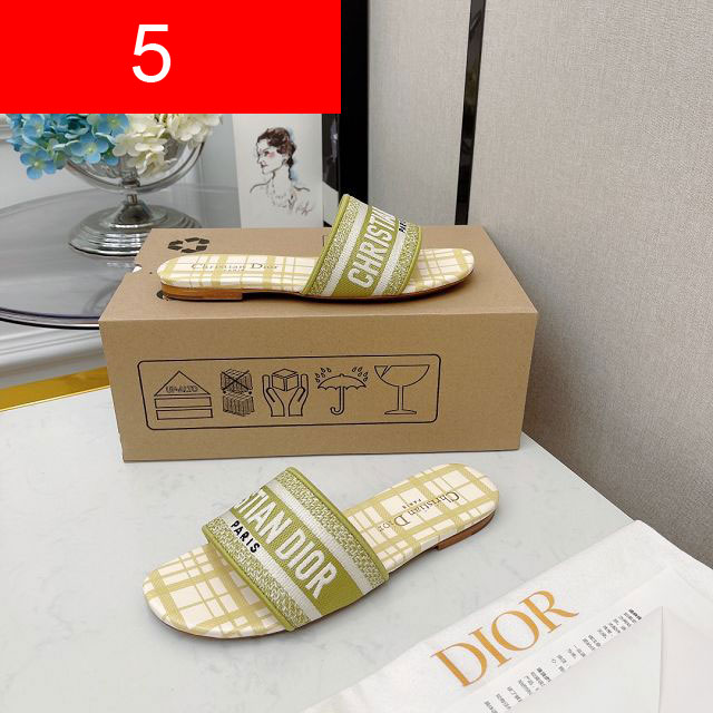 Dior original cotton slide DS0017