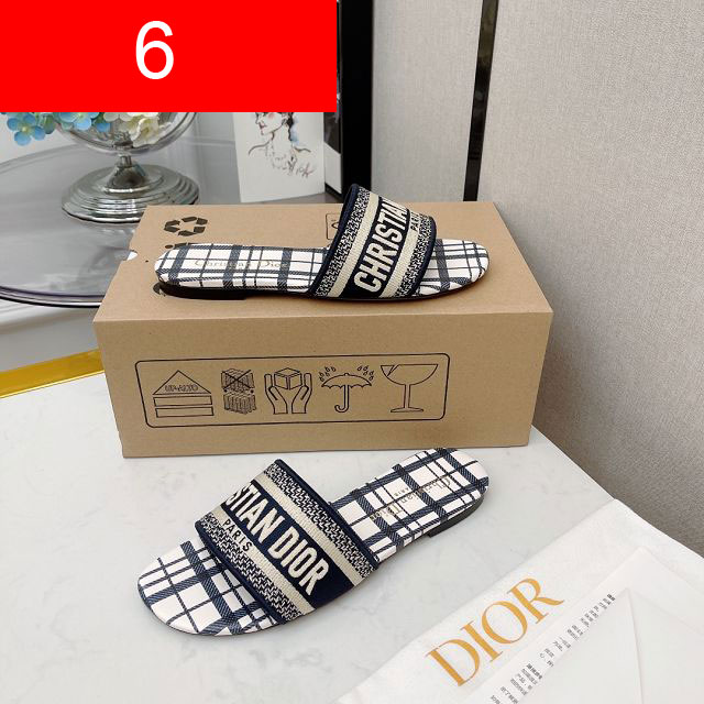 Dior original cotton slide DS0017