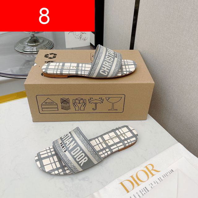 Dior original cotton slide DS0017